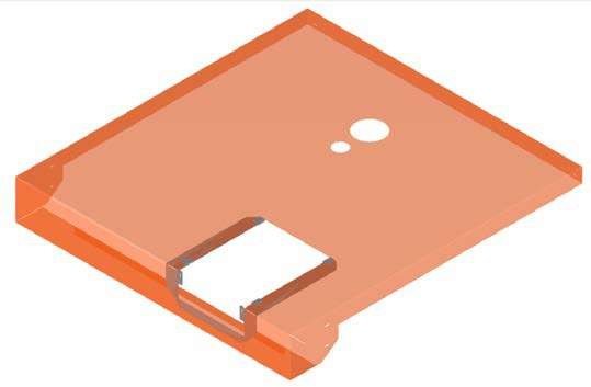 Boiler lid with the controller aperture formed by the fitted liner
