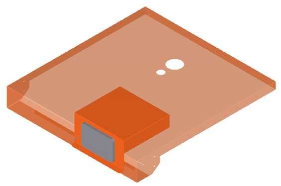 Controller front panel fitted into the boiler lid
